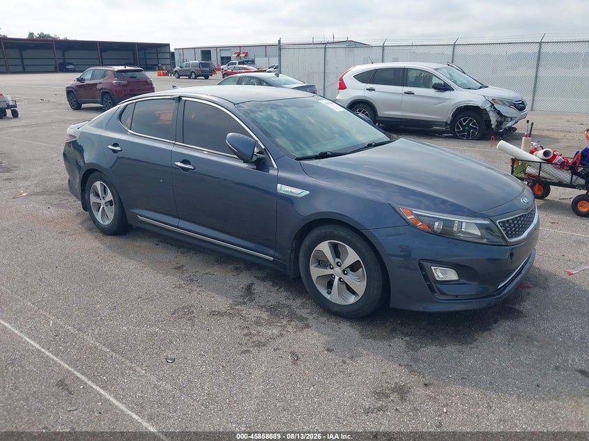 Vin: knagm4ad4f5082917, lot: 46357622, kia optima hybrid 2015 img_1