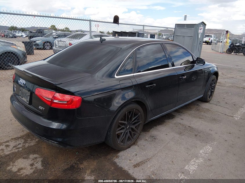 2015 AUDI A4 auction photo 4