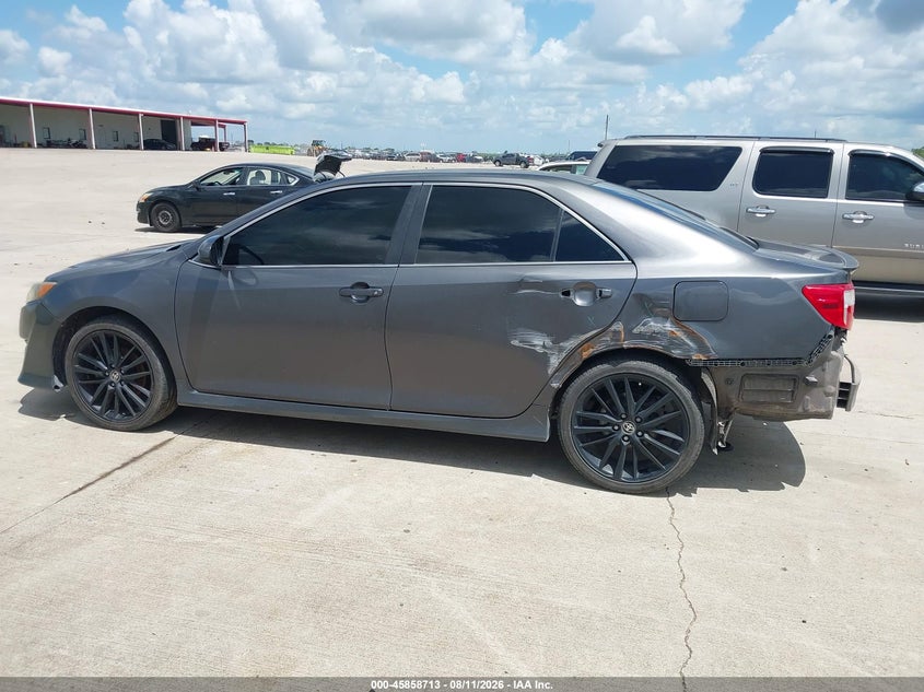 2013 TOYOTA CAMRY SEDAN 2.5L I-4 DOHC, VVT, 178HP