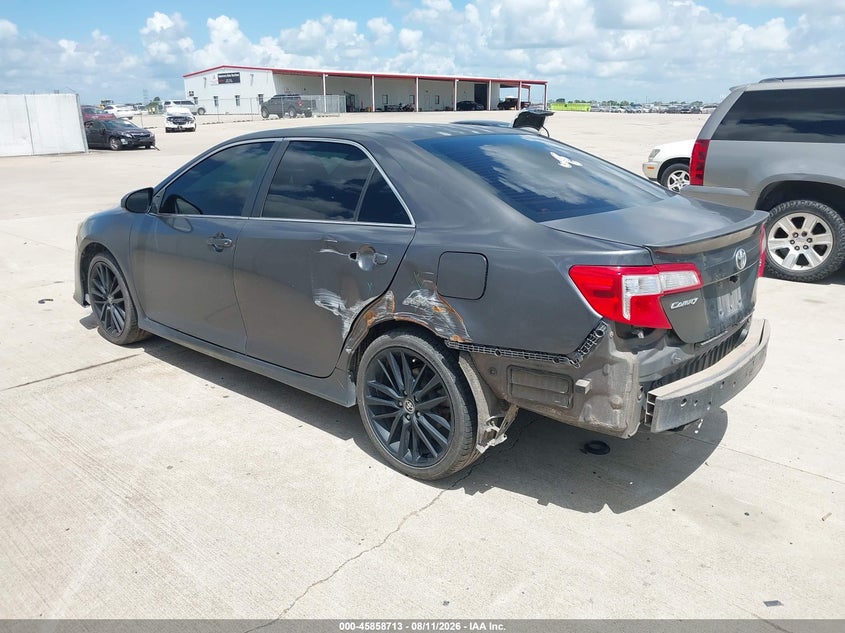 2013 TOYOTA CAMRY SEDAN 2.5L I-4 DOHC, VVT, 178HP