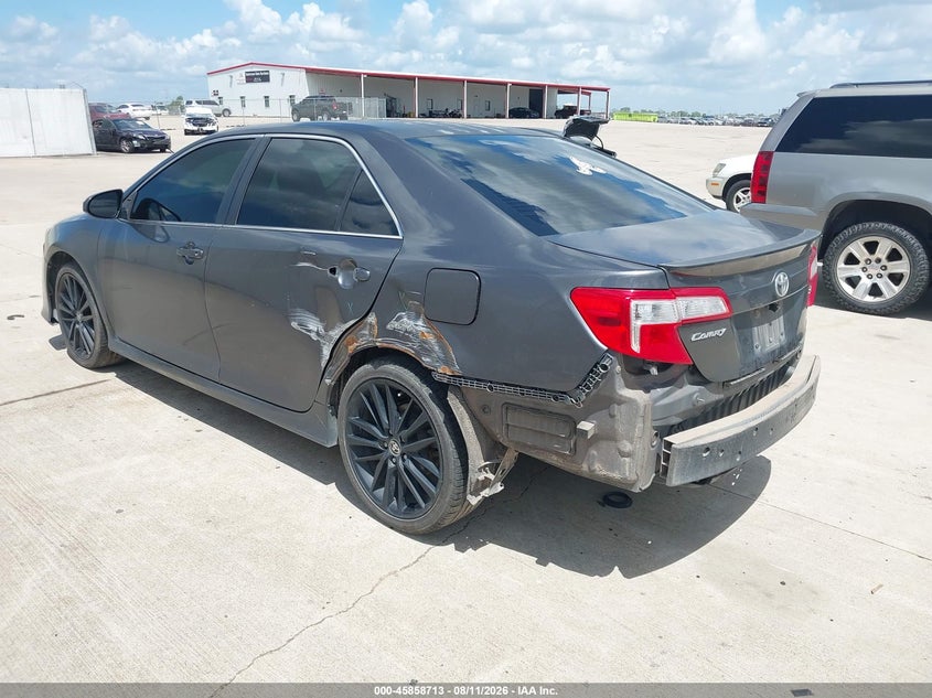 2013 TOYOTA CAMRY SEDAN 2.5L I-4 DOHC, VVT, 178HP