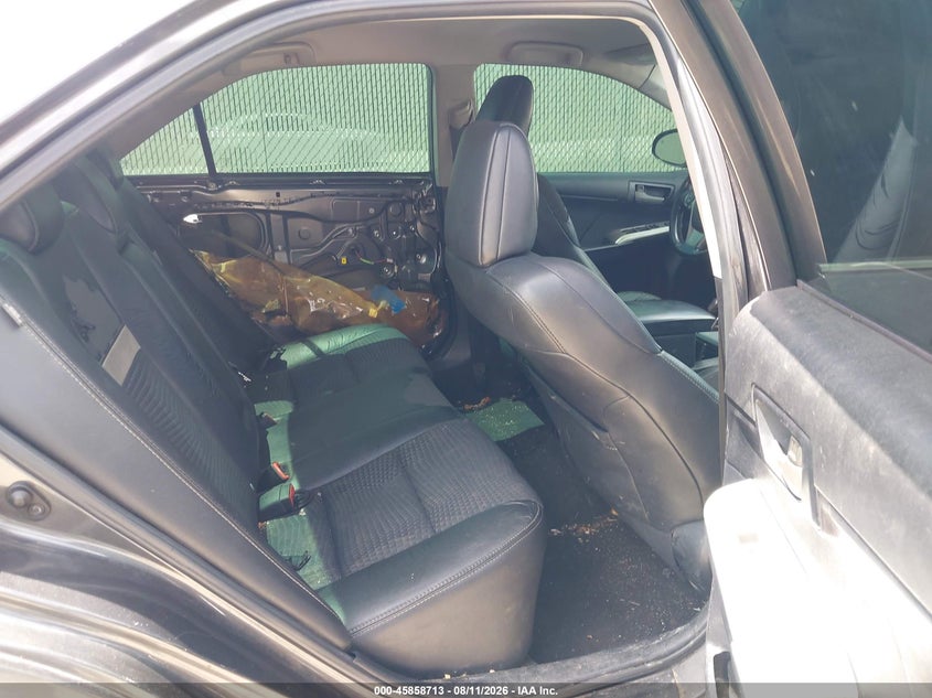 2013 TOYOTA CAMRY SEDAN 2.5L I-4 DOHC, VVT, 178HP