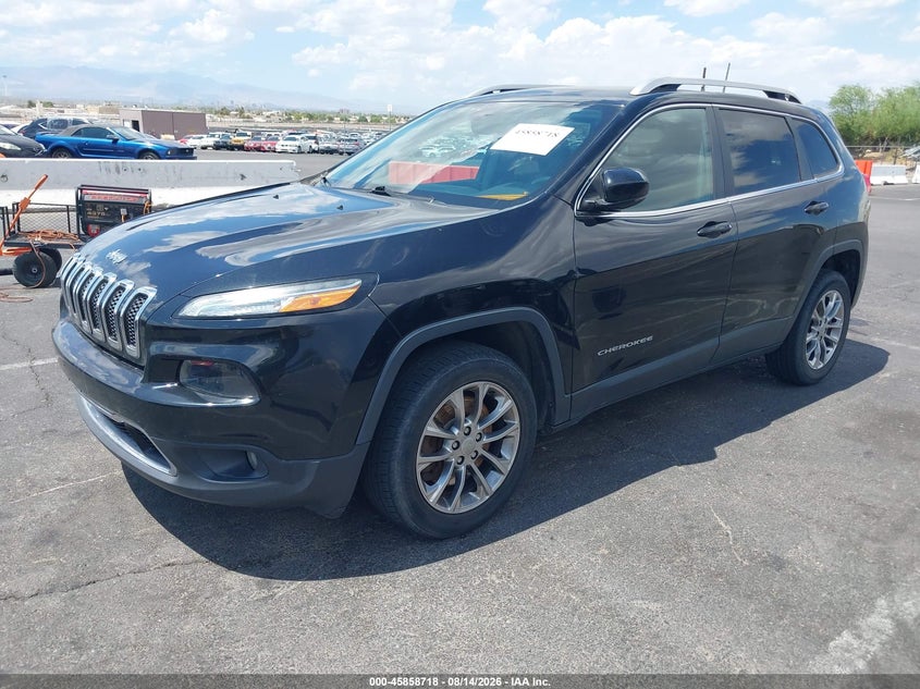 Vin: 1c4pjmds7gw286807, lot: 46357651, jeep cherokee limited 20162
