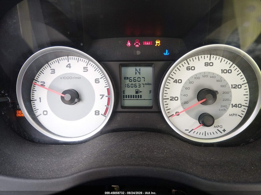 2013 SUBARU IMPREZA HATCHBACK 2.0L H-4 DOHC, VVT, 148HP