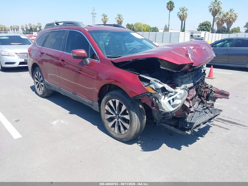 Vin: 4s4bsajc3f3214081, lot: 46357696, subaru outback 2.5i limited 2015 img_1