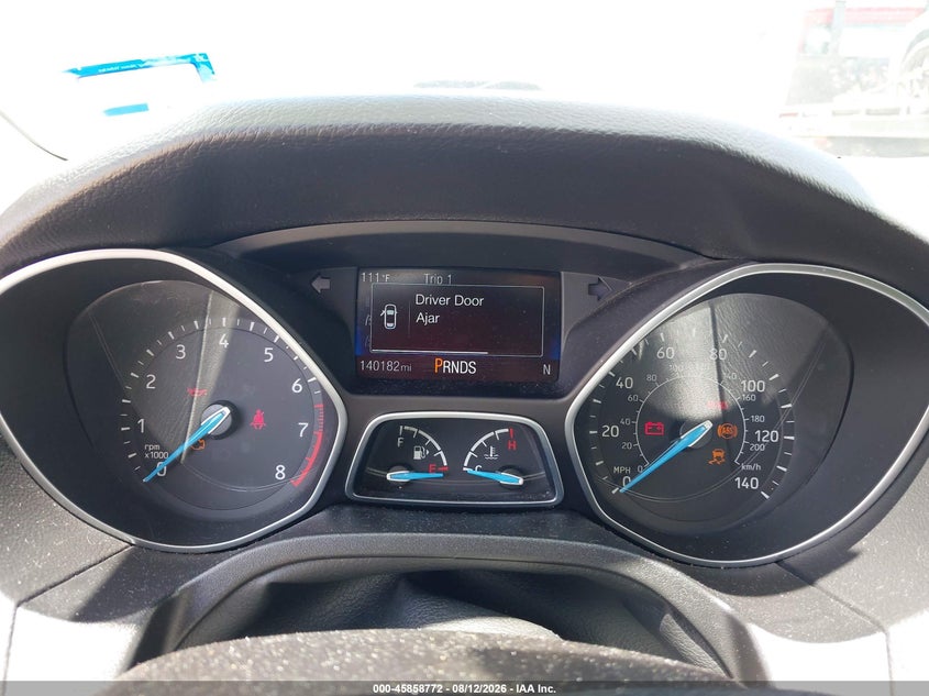 2017 FORD FOCUS SEDAN 2.0L I-4 DI, DOHC, VVT, 160HP