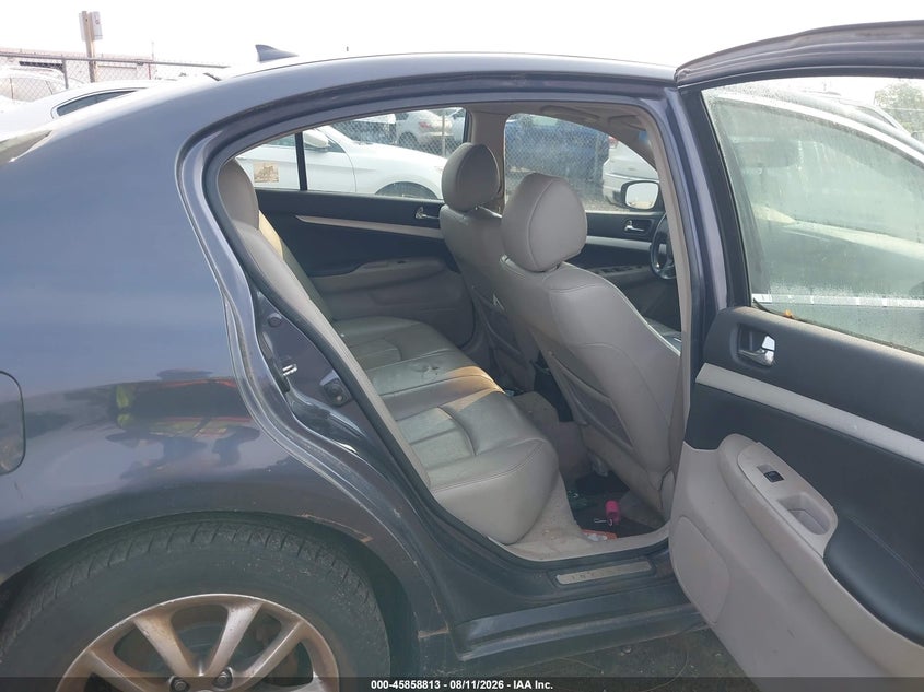 2009 INFINITI G37X auction photo 8