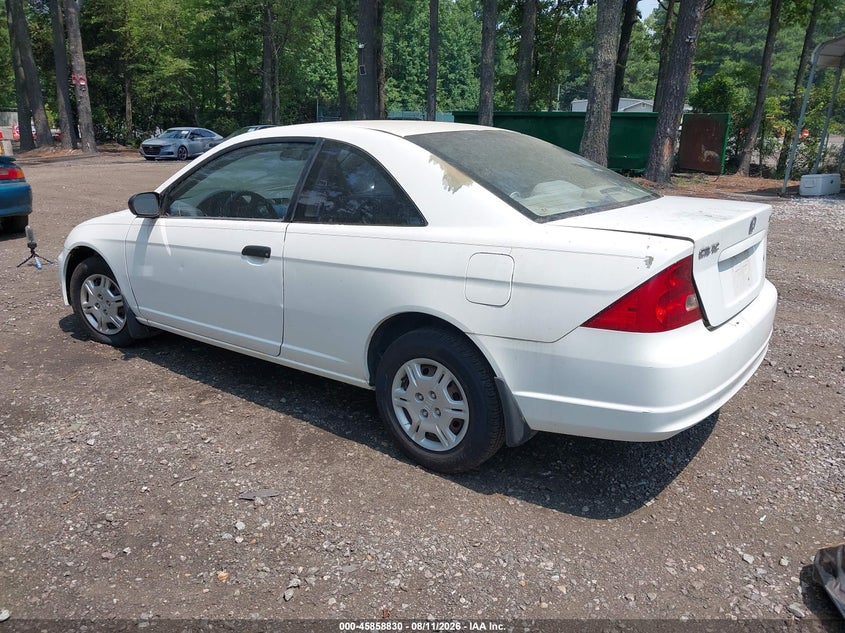 2001 HONDA CIVIC auction photo 3