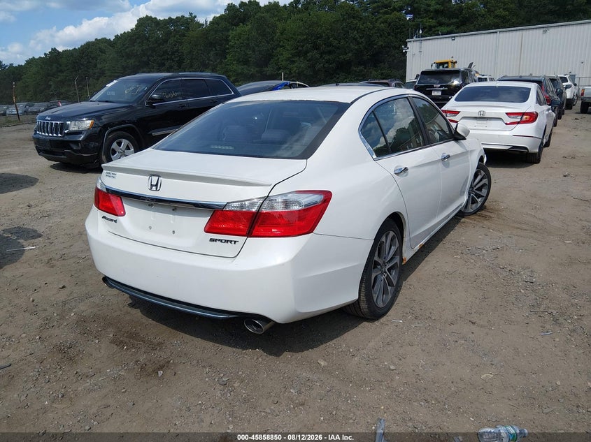 2014 HONDA ACCORD auction photo 4