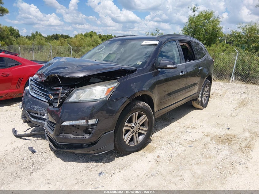 2017 Chevrolet Traverse, Front End, IAAI, VIN 1GNKRHKD6HJ191711 — photo 2