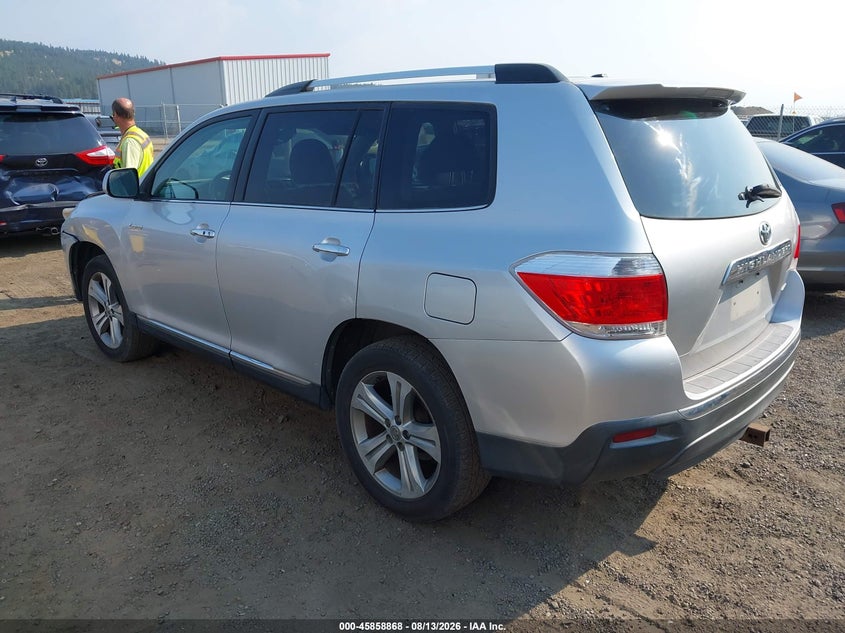 Vin: 5tddk3eh5bs076390, lot: 46357801, toyota highlander limited v6 20113