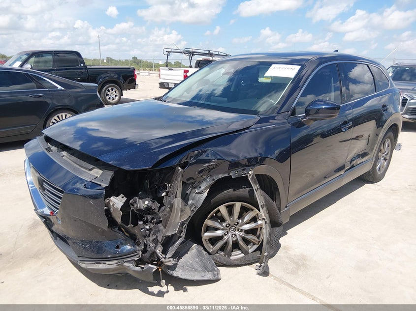 Vin: jm3tcacy2k0312939, lot: 46357823, mazda cx-9 touring 20192
