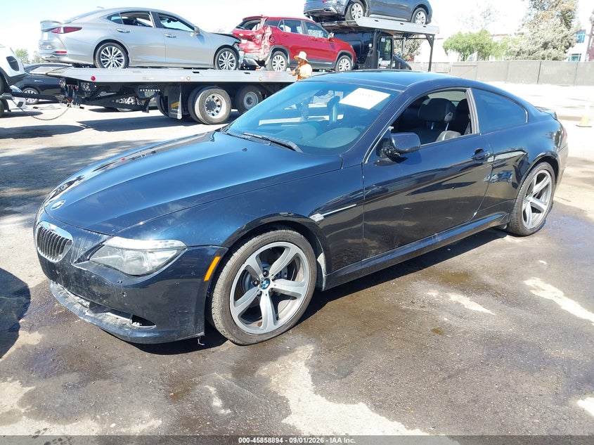 BMW 650I 2009 VIN WBAEA53549CV92552