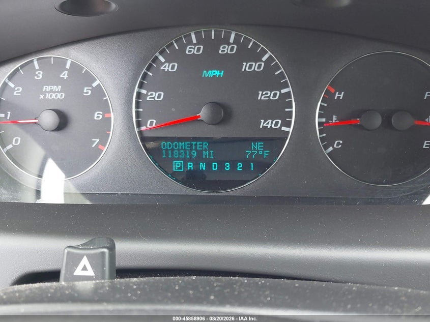 2008 CHEVROLET IMPALA SEDAN 3.5L V-6 VVT, 211HP