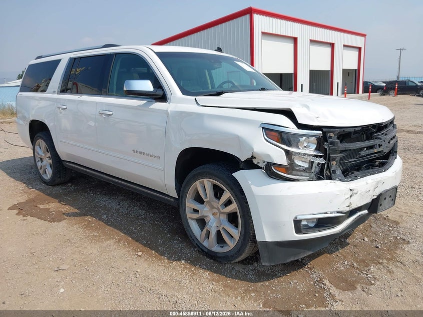 2015 Chevrolet Suburban Ltz, Right Front, IAAI, VIN 1GNSKKKC4FR282161