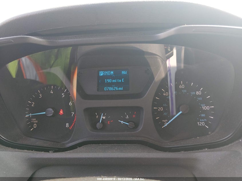2017 FORD TRANSIT VAN 3.7L V-6 DOHC, VVT, 270HP