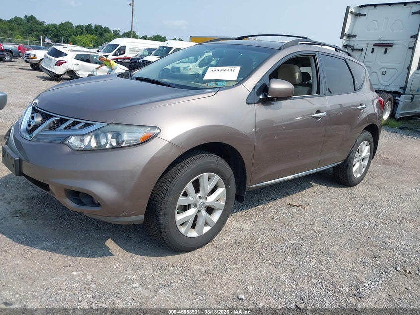 2013 NISSAN MURANO auction photo 2