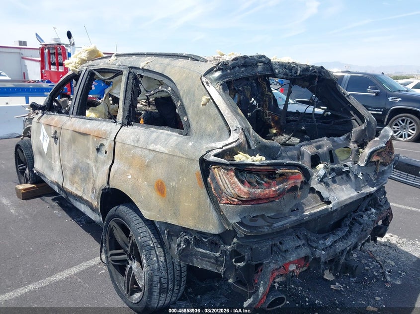 Vin: wa1dgafe3fd024794, lot: 46357869, audi q7 3.0t s line prestige 20153