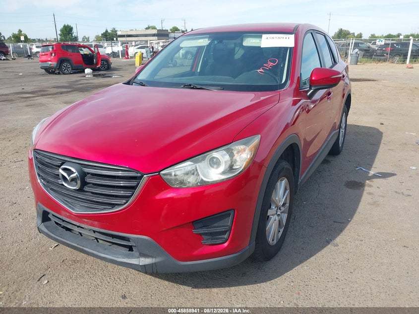 Vin: jm3ke2by9g0761491, lot: 46357874, mazda cx-5 sport 20162
