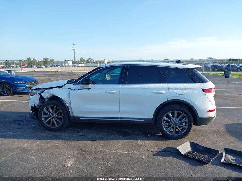 LINCOLN CORSAIR 2020 VIN 5LMCJ1C99LUL09093