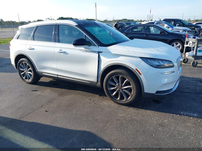 2020 Lincoln Corsair Standard, Перёд, IAAI, VIN 5LMCJ1C99LUL09093