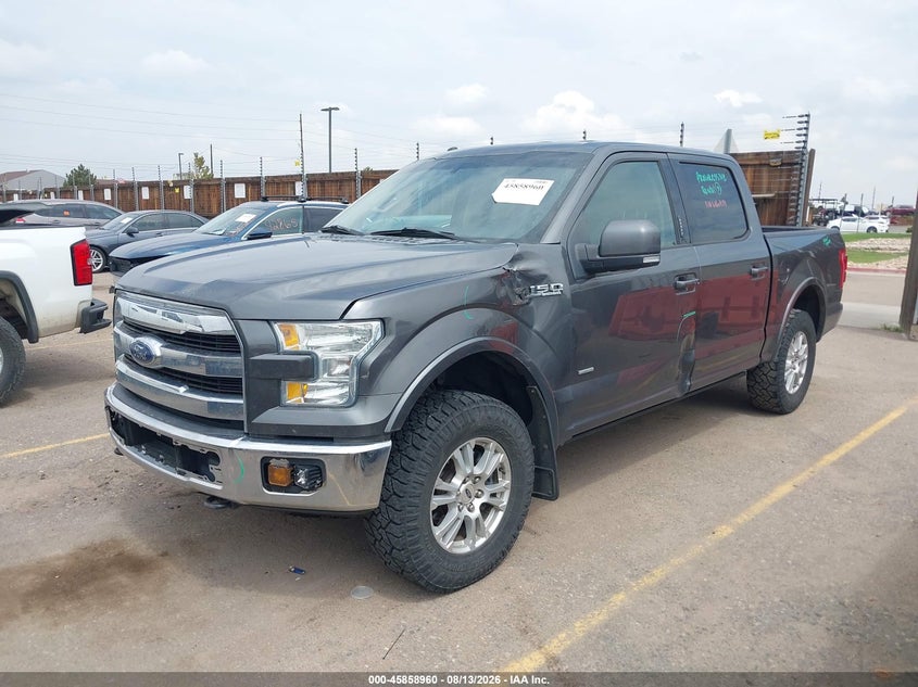2015 Ford F-150, Left Front, IAAI, VIN 1FTEW1EP5FFA20251 — photo 2