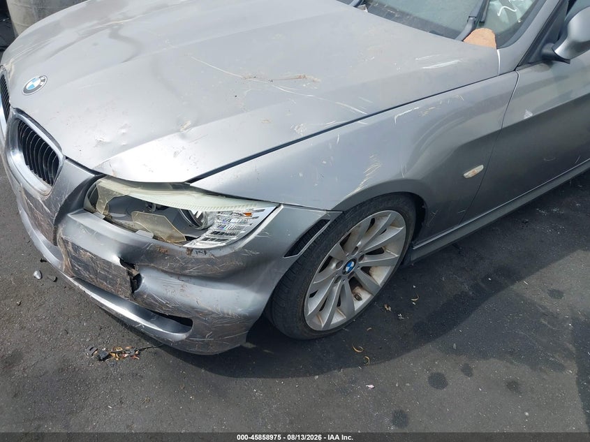 2011 BMW 3ER SEDAN 3.0L I-6 DOHC, VVT, 230HP