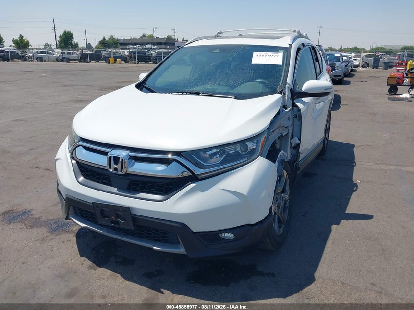 2019 Honda Cr-V Ex, Левый бок, IAAI, VIN JHLRW2H52KX021365 — фото 2