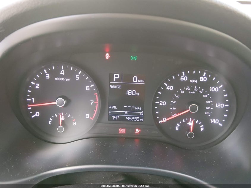 2020 KIA RIO auction photo 7