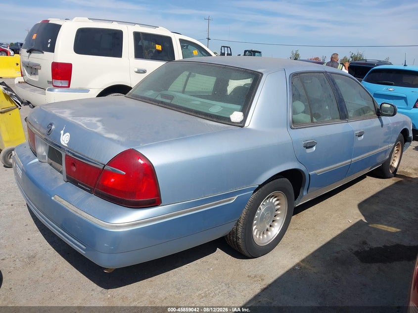 MERCURY GRAND MARQUIS 2000 VIN 2MEFM75WXYX671689