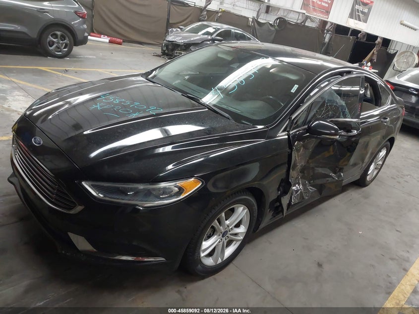 2018 Ford Fusion, Лівий бік, IAAI, VIN 3FA6P0LU0JR140447 — фото 2