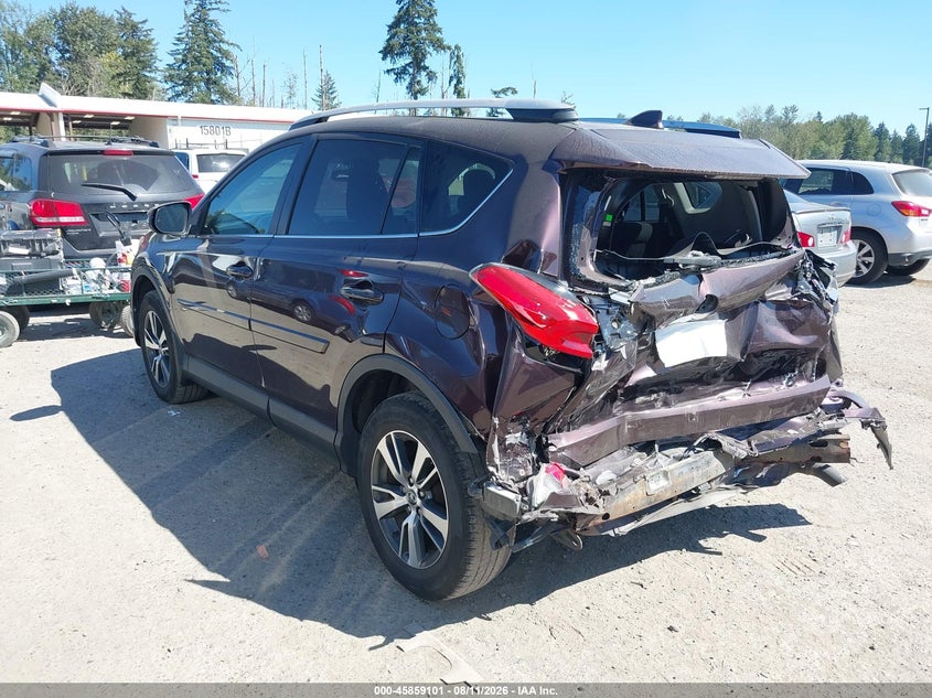 2016 TOYOTA RAV 4 SPORT UTILITY VEHICLE 2.5L I-4 DOHC, VVT, 176HP