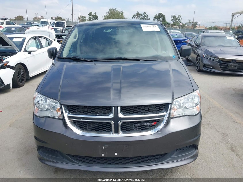 2018 DODGE CARAVAN VAN 3.6L V-6 DOHC, VVT, 283HP