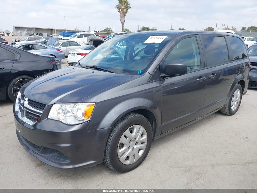 2018 DODGE CARAVAN VAN 3.6L V-6 DOHC, VVT, 283HP
