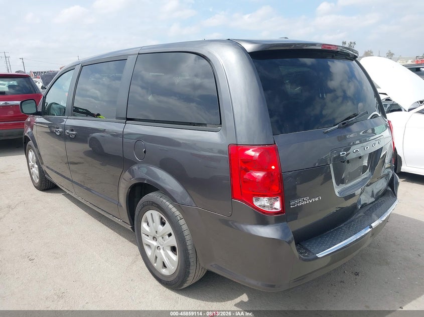 2018 DODGE CARAVAN VAN 3.6L V-6 DOHC, VVT, 283HP
