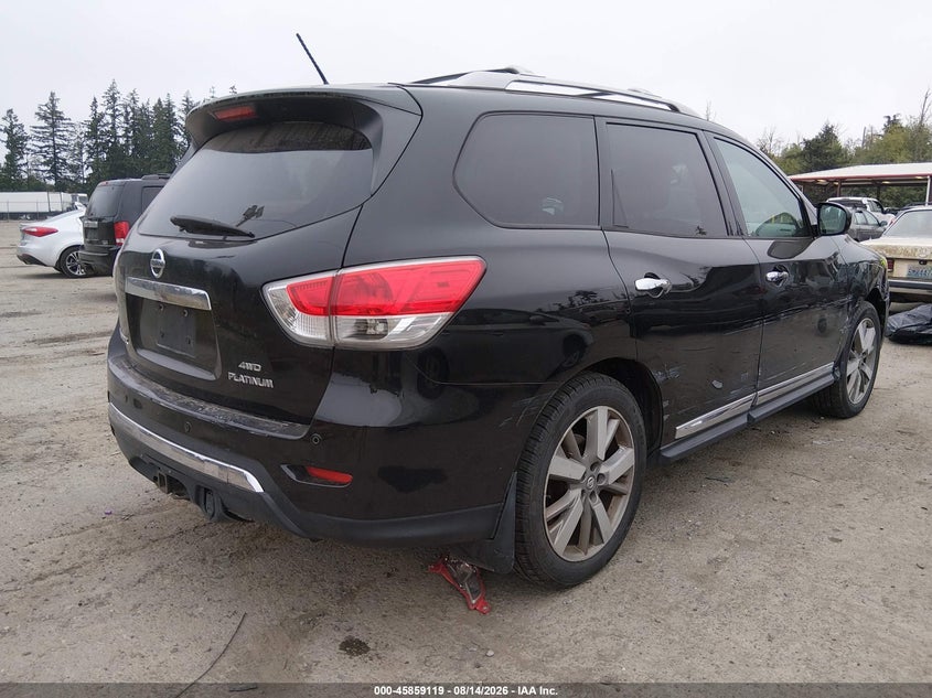 2014 NISSAN PATHFINDER SPORT UTILITY VEHICLE 3.5L V-6 DOHC, VVT, 260HP