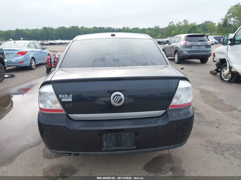 2009 MERCURY SABLE SEDAN 3.5L V-6 DOHC, VVT, 263HP