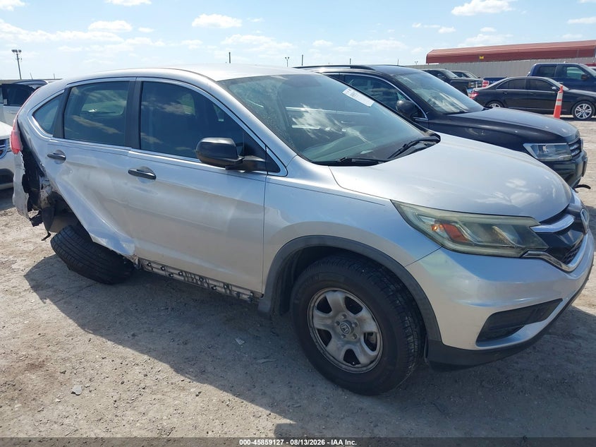 2015 Honda Cr-V Lx, Правый зад, IAAI, VIN 3CZRM3H39FG713988