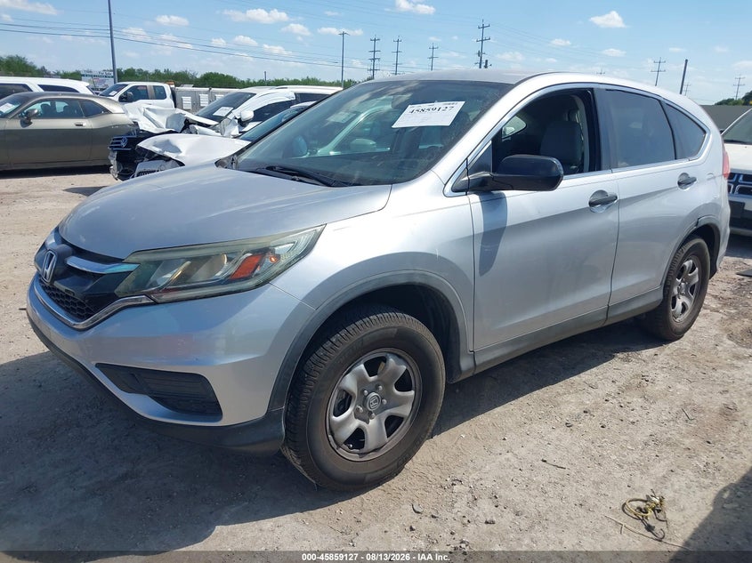 2015 Honda CR-V, Правий зад, IAAI, VIN 3CZRM3H39FG713988 — фото 2