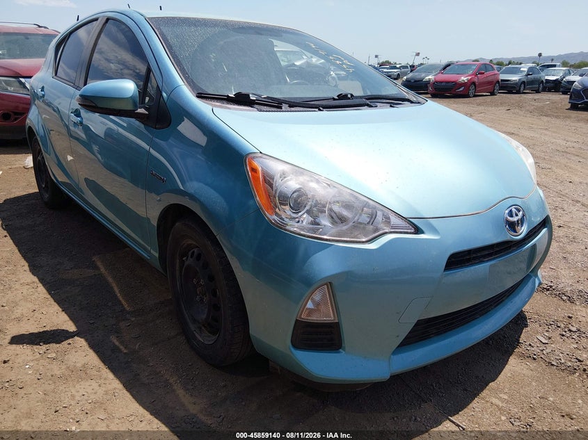 2012 TOYOTA PRIUS C auction photo 1