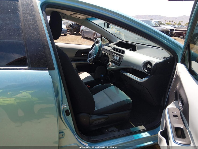 2012 TOYOTA PRIUS C auction photo 5