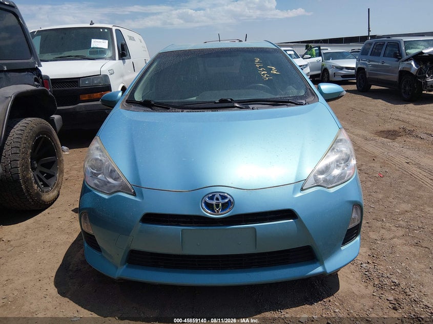 2012 TOYOTA PRIUS C auction photo 6