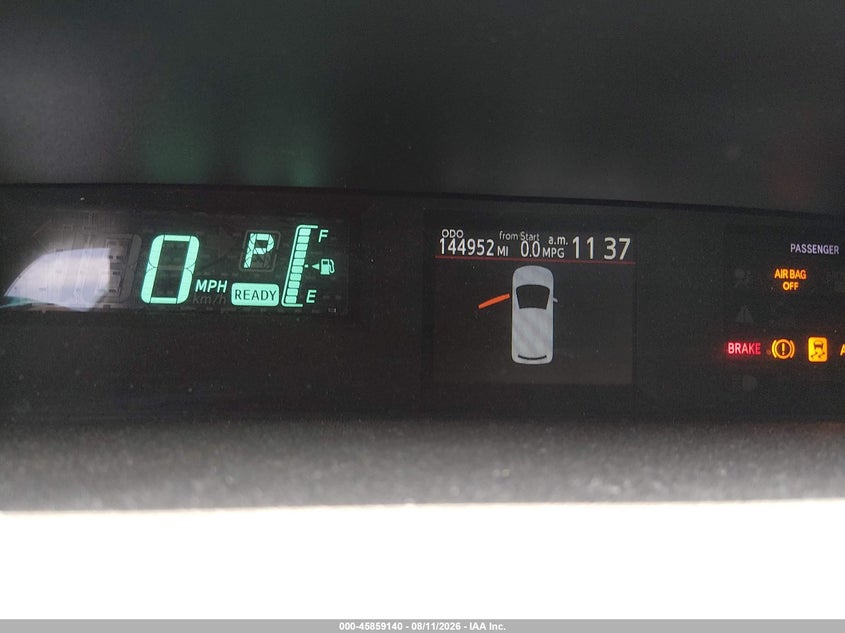 2012 TOYOTA PRIUS C auction photo 7