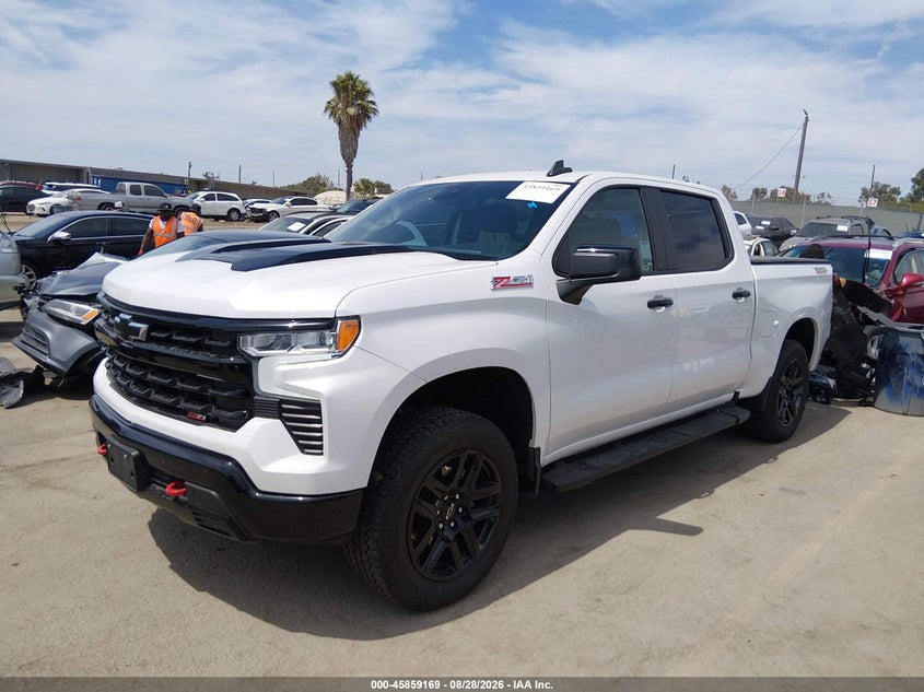 Vin: 3gcpdfekxrg133373, lot: 46358102, chevrolet silverado 1500 4wd  short bed lt trail boss 20242
