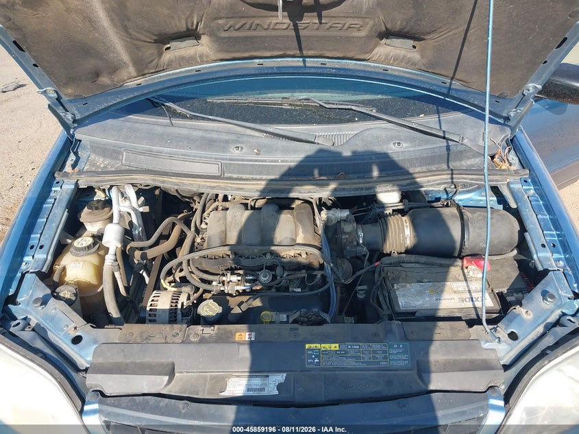 FORD WINDSTAR 2001 VIN 2FMDA57491BA74582