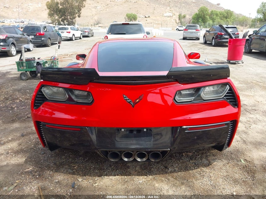 CHEVROLET CORVETTE 2016 VIN 1G1YR2D6XG5609976