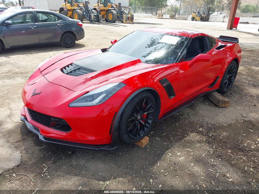 CHEVROLET CORVETTE 2016 VIN 1G1YR2D6XG5609976