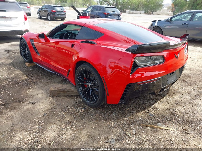 CHEVROLET CORVETTE 2016 VIN 1G1YR2D6XG5609976