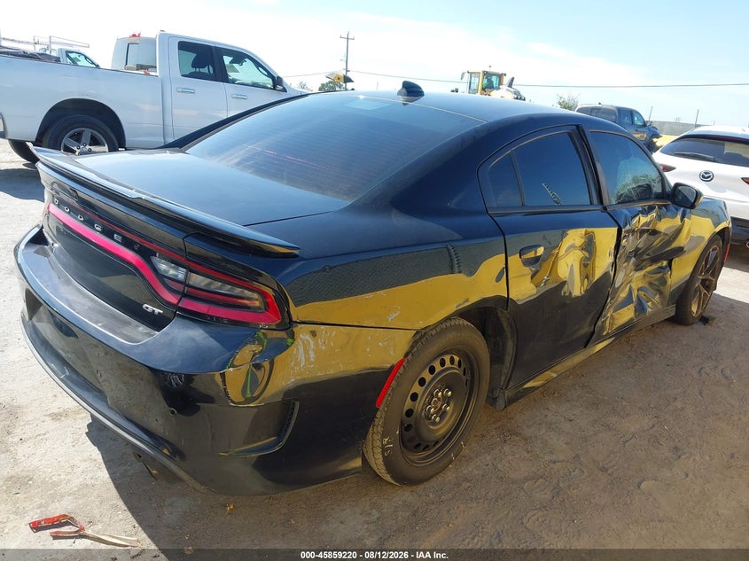 Vin: 2c3cdxhg9lh153668, lot: 46358153, dodge charger gt rwd 20204