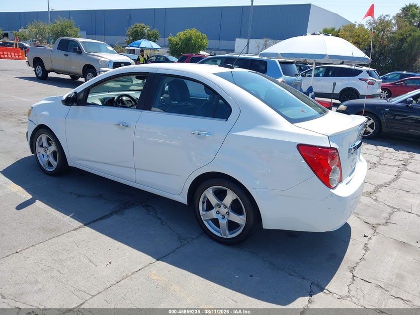CHEVROLET SONIC 2016 VIN 1G1JE5SB0G4150462